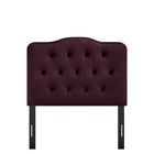 Modway Annabel Stain-Resistant Performance Velvet Twin Headboard - Mulberry-Assembly Required