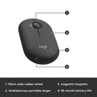 Logitech MK470 Slim Wireless Keyboard and Mouse Combo - Graphite-Number of buttons on mouse: 3