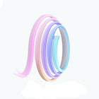 Govee 6.5' Wi-Fi RGBIC Neon Rope Light-Unleash Your Imagination: Neon rope light supports you to design personalized shapes and present them on the wall, or outline shapes of objects in your home, adding color and fun to your life