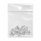 KL Rubber Resealable Polyethylene Bag with Hang Hole - 2 Mil - 1.5" x 1.5" - 1000 Pack-6