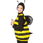 Rubies Bumble Bee Adult Costume - One Size-Perfect for Halloween celebrations, costume parties, and themed events