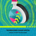 Xbox Wireless Headset - Forza Horizon 6 Limited Edition-Immerse yourself in the open-world driving action with spatial sound technologies including Windows Sonic, Dolby Atmos, and DTS Headphone:X