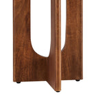 Modway Rivian Round Side Table - Walnut-7