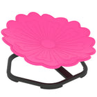 Qaba Flower-Shaped Kids Swivel Chair for Training Body Coordination - Pink-Exercise the muscles of the hands and feet 