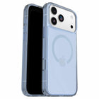 OtterBox Symmetry Clear Compatible with MagSafe Case with Camera Control for iPhone 17 Pro Max - Silver Glade Blue-Tactile buttons feel just like your phone’s