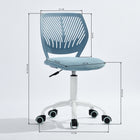 Chaise de Bureau Pivotante en Tissu Bleu Homy Casa-Options de Couleurs Vives : Disponible en plusieurs couleurs pour s'adapter à tout décor ou personnalité de chambre