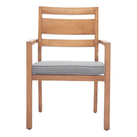 Zuo Rader Dining Chair - Natural - Set of 2-Removable and washable cushion cover