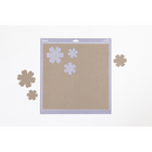 Cricut StrongGrip Machine Mat - 12" x 12"-Clear storage film helps protect the mat between uses