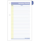 AT-A-GLANCE 2027 QuickNotes Desk Calendar Refill - 3-1/2" H x 6" W - English-One tab per month to allow for easy referencing of dates, easy snap-in feature