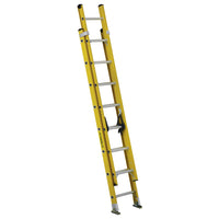 Featherlite 6900 Series 24' Industrial Heavy-Duty Fiberglass Extension Ladder-Max. Open Height: 21'