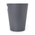 Umbra Woodrow Waste Can - Charcoal-Capacity: 2-1/4 gal.