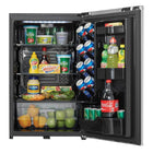 Danby 4.4 cu. ft. Contemporary Classic Compact Fridge - Black/Iridium Silver-Black interior