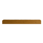 Entrepot La Grange Floating Beam Fireplace Mantel - 72" L x 7" D x 5" T - Whiskey Brown-Includes Support