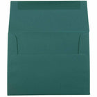 JAM Paper A2 Invitation Envelopes - 4.375 x 5.75 - Teal - 50 Pack-These envelopes are perfect to use for sending invitations, greeting cards, RSVP's, thank you cards, gifts for birthdays, graduations, holidays and more