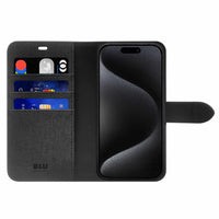 Blu Element Folio 2-in-1 Compatible with MagSafe Case for iPhone 17 Pro - Black-Protection level  - 400 Drops at 10 Feet