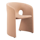 Zuo Rosyth Dining Chair - Tan-Assembly not required