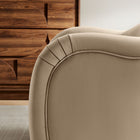 Modway Compose Performance Velvet Accent Chair - Taupe-Dense Foam Padding