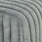 HOMCOM Compact Sofa Bed with Pillow for Living Room - Grey-Material: Corduroy (60% Cotton, 40% Polyester), Foam 
