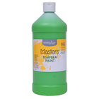 Handy Art Little Masters Tempera Paint - Light Green - 946 mL-Brillant & rich opaque colours are smooth flowing, won't chip, flake or crack when dry