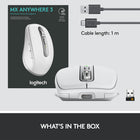 Logitech MX Anywhere 3 Compact Performance Wireless Mouse - Pale Gray-MagSpeed scrolling is faster, quieter, and more precise
