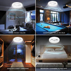 Bell+Howell CannonX Low Profile 19.7" Ceiling Fan with Lights and Remote - White-1 Year Limited Manufacturer Warranty