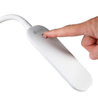 OttLite Flexible Soft Touch LED Clip - Clearsun - White-3 brightness settings with touch-activated control