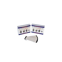 Cashtech Currency Currency Counter Cleaning Cards - 10 Pack-Available with alcohol-free solutions.