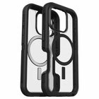 OtterBox Defender XT Clear Pro iPhone 16 Pro - Dark Side-Protective dual-layer design keeps phone securely in place with a pressure-fitted frame