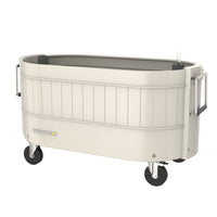 Permasteel Garden Bed with Self-Watering System - Ivory-Engrow Technology for sustainable gardening experience