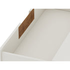 Manhattan Comfort Rockefeller 35.24" Mid-Century Modern 3-Drawer Dresser 2-Piece Set - Off White-Home Assembly Required. All Hardware Included