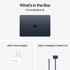 Apple MacBook Air 15" - M4 Chip - 256 GB SSD - 16 GB Unified Memory - Midnight - French-10