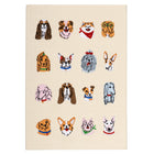 Gry Mattr A5 Hardcover Notebook - 5-4/5" x 8-3/10" - Lined - 96 Sheets - Dog-192 lined pages