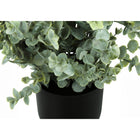 Monarch Specialties 11" Artificial Indoor Eucalyptus Grass - Table - Black Pots - Set of 2-5 year limited warranty against manufacturer's defects