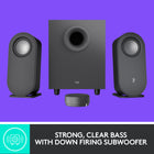 Logitech Z407 Bluetooth with Subwoofer Speaker-DSP combined with unbridled power