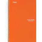 Five Star 2-Subject Premium Notebook - 9-1/2" x 6" - Assorted - 160 Pages-160 pages