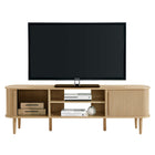 Modway Contour 63" Wood TV Stand - Oak-9