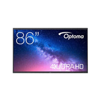 Optoma Technology Creative Touch 5863RK 86" UHD 4K Touchscreen Commercial Monitor-UHD 4K (3840 x 2160) Native Resolution