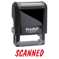 Trodat Printy 4911 Climate Neutral Self-Inking Stamp  - "SCANNED"-High-quality stamp with nontoxic, water-based ink