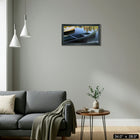 Frameworth Jennifer Broussard On The Water 1 - Framed Art Print - 34" W x 28" H-Professionally framed in a wood frame with a classic finish