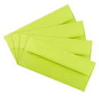 JAM Paper #10 Business Envelopes, 4 1/8 x 9.5, Brite Hue Ultra Lime Green, 500 Pack (71091H)-Envelope Size: 4.13" x 9.5"