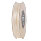 JAM Paper Double Faced Satin Ribbon - 3/8" W x 25 yd. - Ivory-This is the perfect ribbon for adding a colourful touch to gift wrapping, DIY projects, arts & crafts, and so much more!