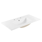 Modway Soma 36" Bathroom Vanity - Walnut/White-9