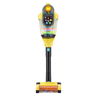 VTech 4-in-1 Push & Play Vacuum - French-Four ways to play! Change from a stick vacuum to a handheld, extended handheld or even a mini vacuum
