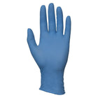 PRIMED PrimaTouch Extra Strong Nitrile Powder-Free Examination Gloves - Blue - Small - 100 Pack-9" length, fully textured glove