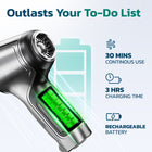 Purely C105 Wireless Mini Vacuum & Air Duster-Easily blow dust from computer components, and other sensitive electronics.