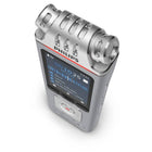 Philips VoiceTracer DVT4115 Digital Stereo Voice Recorder - Silver/Chrome-Free smartphone app for remote audio control