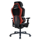 TygerClaw Aeralume Elite 2 Mesh High-Back Ergonomic Gaming Chair - Black/Red-Synchro tilt supports smooth movement between focused tasks and relaxed breaks