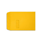 LUX 9 x 12 Open End Window Envelopes, Sunflower, 250 Pack (LUX-1590-12-250)-9 x 12 open end window envelopes are perfect for sending documents/catalogs/direct mail/promotional material/brochures