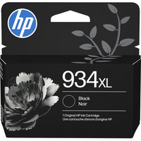 HP 934XL Black High Yield Original Ink Cartridge (C2P23AN)-HP 934XL ink cartridges work with: HP OfficeJet Pro 6230, 6812, 6815, 6820, 6830, 6835