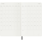 Moleskine 2027 12 Month Weekly Soft Cover Planner - 5" x 8.25" - Black-Useful tools including calendar, travel planning, ideas and goals, and ruled pages for notes